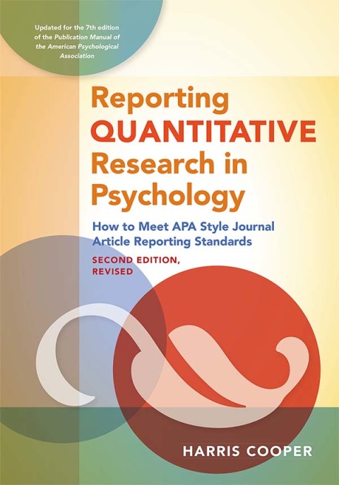 Cover image for book Reporting Quantitative Research in Psychology