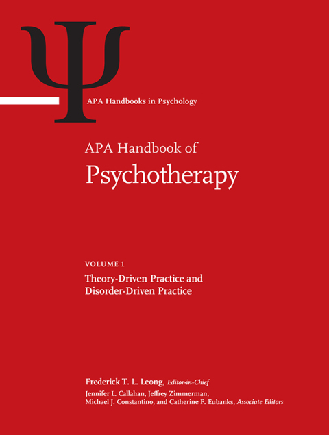 Cover image for book APA Handbook of Psychotherapy, Volume 1