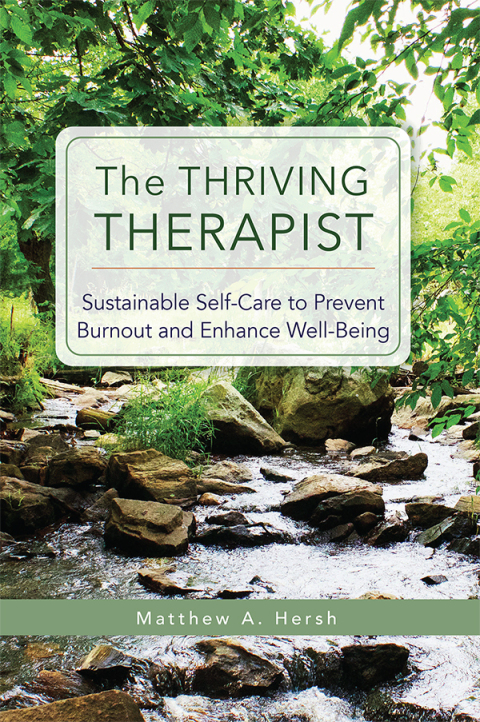 Cover image for book The Thriving Therapist