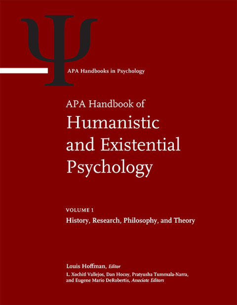Cover image for book APA Handbook of Humanistic and Existential Psychology, Volume 1
