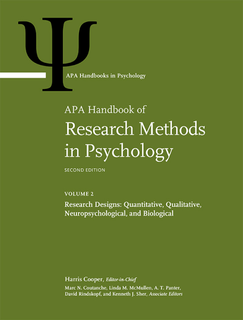 Cover image for book APA Handbook of Research Methods in Psychology, Volume 2