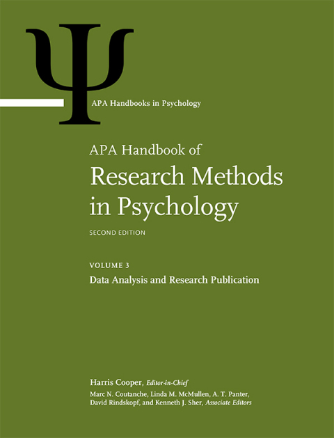 Cover image for book APA Handbook of Research Methods in Psychology, Volume 3