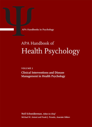 APA Handbook of Health Psychology, Volume 2
