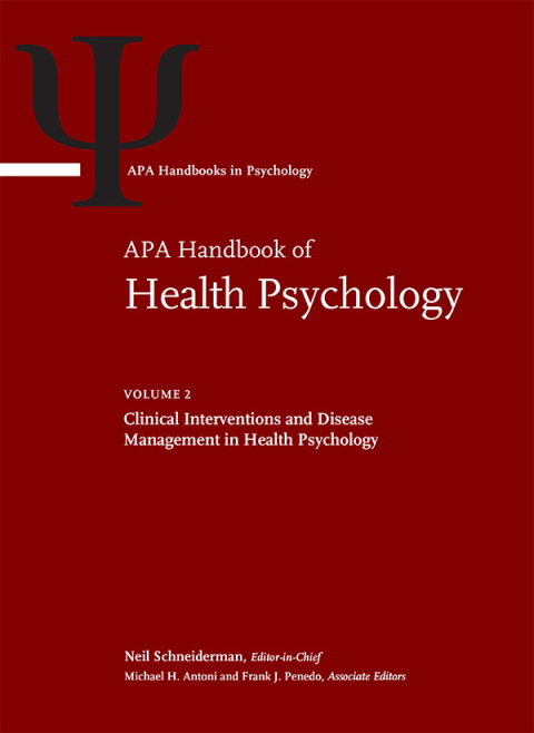 Cover image for book APA Handbook of Health Psychology, Volume 2