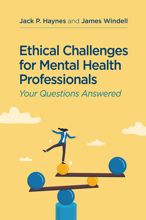 Cover image for book Ethical Challenges for Mental Health Professionals