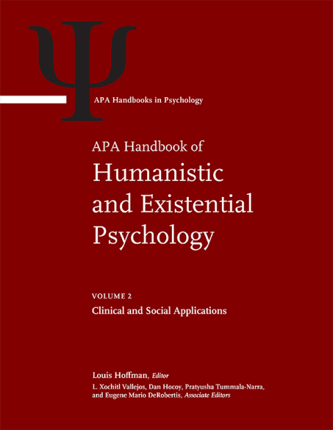 Cover image for book APA Handbook of Humanistic and Existential Psychology, Volume 2