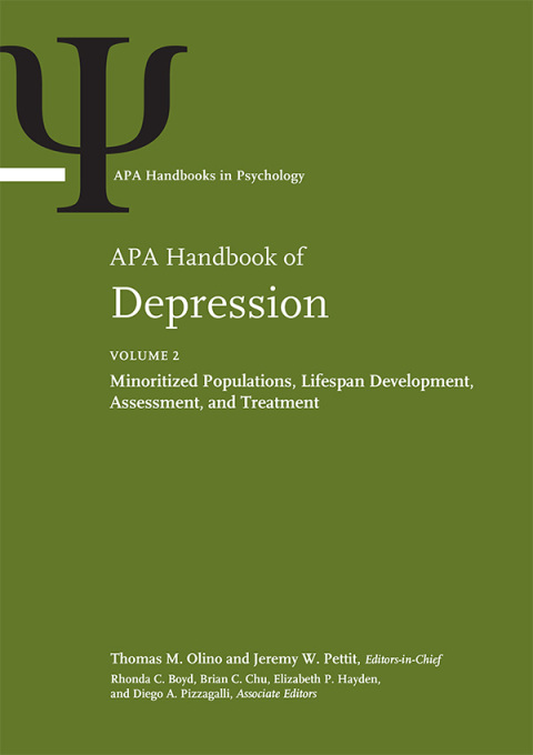 Cover image for book APA Handbook of Depression, Volume 2