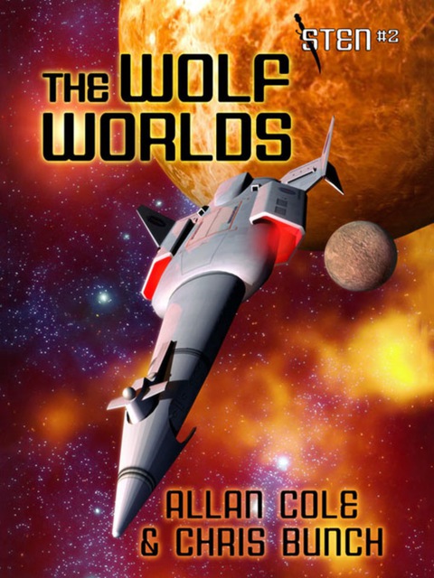 Cover image for book The Wolf Worlds (Sten #2)