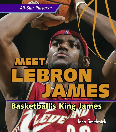 Cover image for book Meet LeBron James