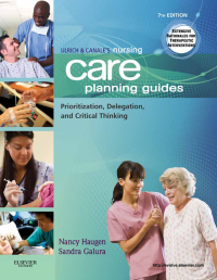 Cover image: Ulrich & Canale's Nursing Care Planning Guides 7th edition 9781437701746