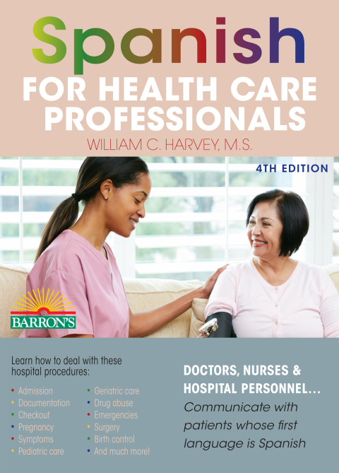 Cover image for book Spanish for Health Care Professionals