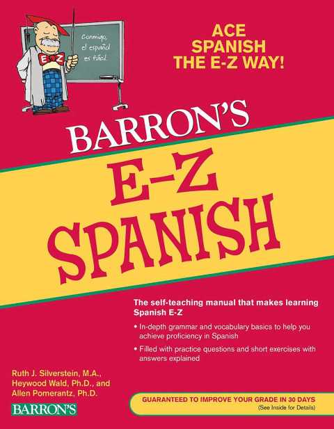 Cover image for book E-Z Spanish