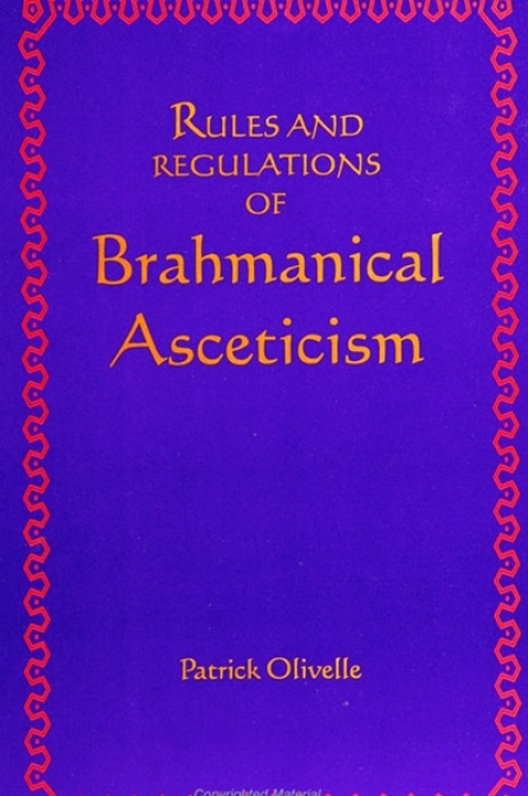 Cover image for book Rules and Regulations of Brahmanical Asceticism