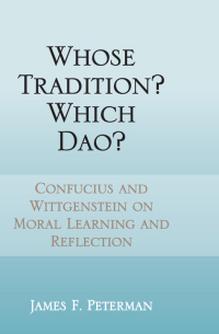 Cover image: Whose Tradition? Which Dao? 9781438454191