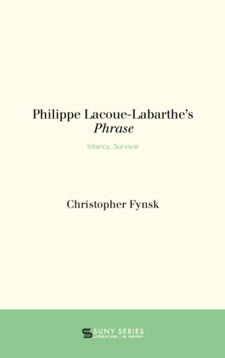 Philippe Lacoue-Labarthe's Phrase