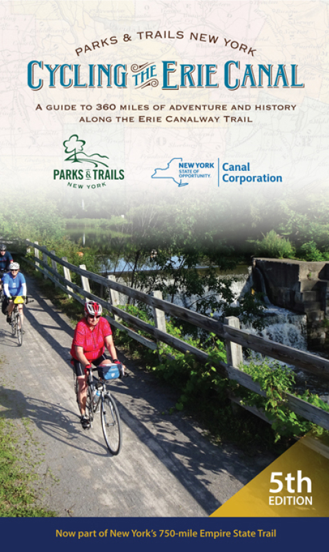 Cover image for book Cycling the Erie Canal, Fifth Edition