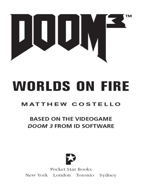 Cover image for book Doom 3: Worlds on Fire