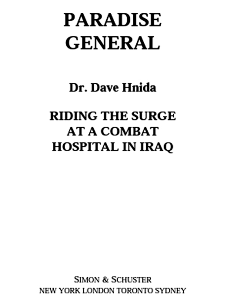 Cover image for book Paradise General