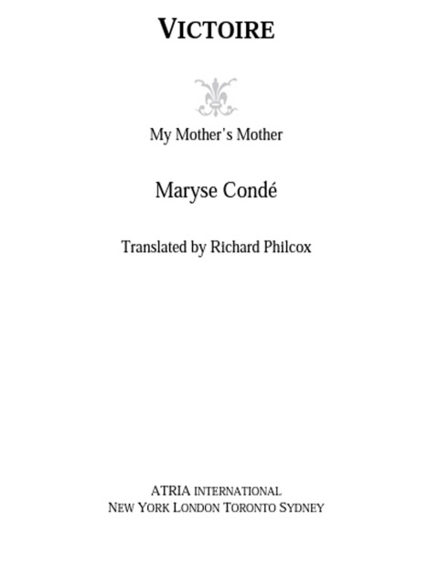 Cover image for book Victoire