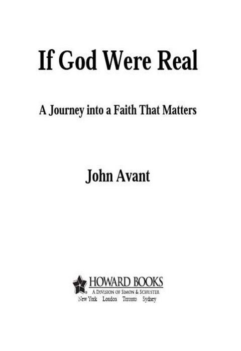 Cover image for book If God Were Real