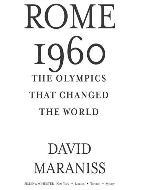 Cover image for book Rome 1960