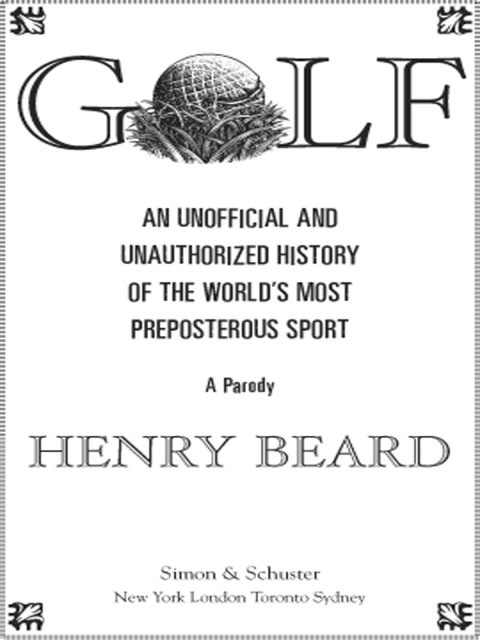 Cover image for book Golf