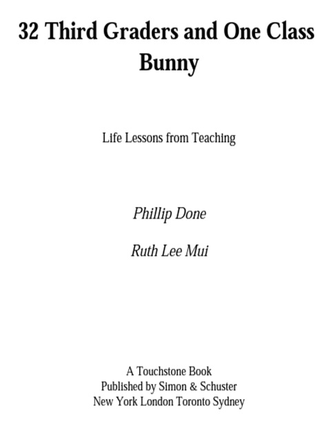 Cover image for book 32 Third Graders and One Class Bunny