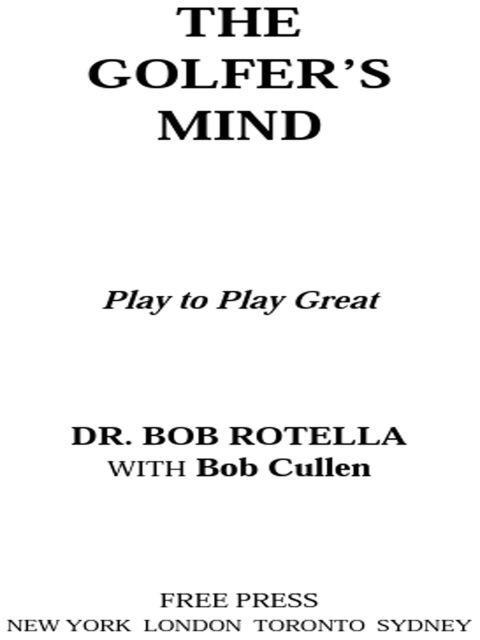 Cover image for book The Golfer's Mind