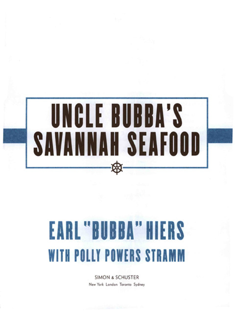 Cover image for book Uncle Bubba's Savannah Seafood