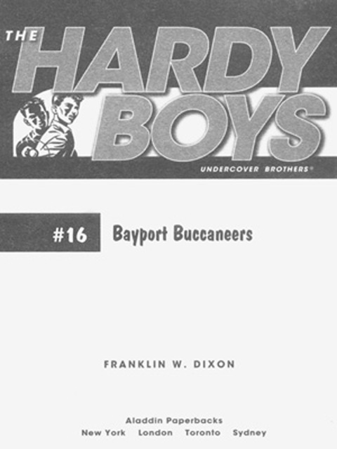 Cover image for book Bayport Buccaneers