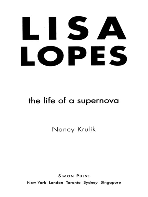 Cover image for book Lisa Lopes