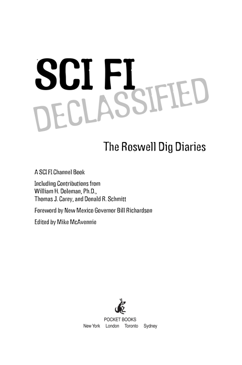Cover image for book The Roswell Dig Diaries