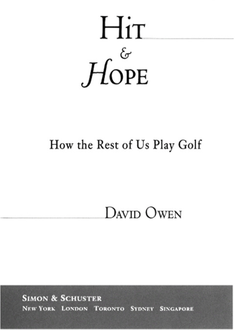 Cover image for book Hit & Hope
