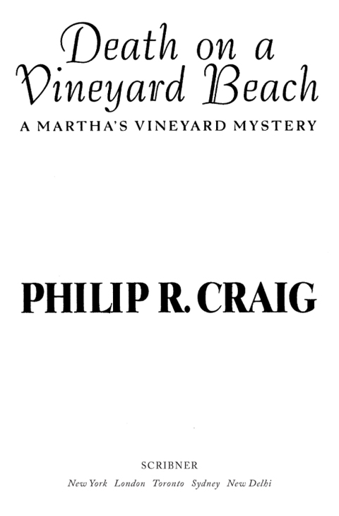 Cover image for book Death on a Vineyard Beach