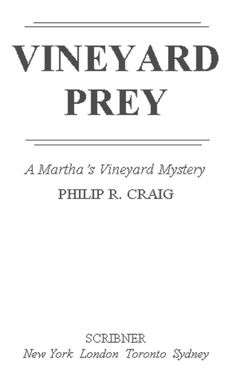 Cover image for book Vineyard Prey