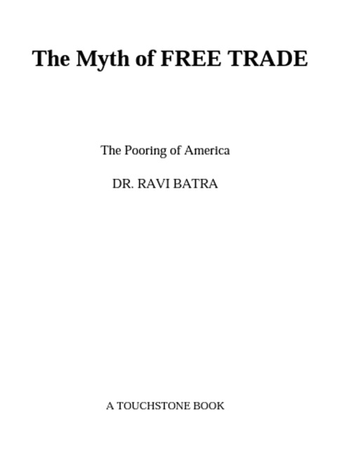 Cover image for book The Myth of Free Trade