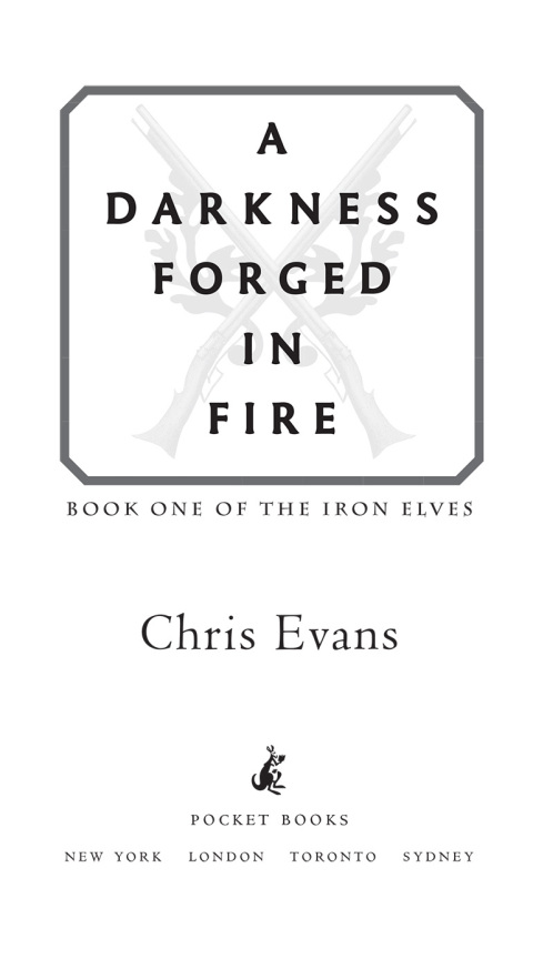 Cover image for book A Darkness Forged in Fire