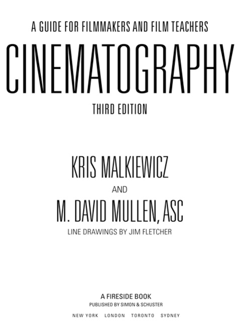 Cover image for book Cinematography