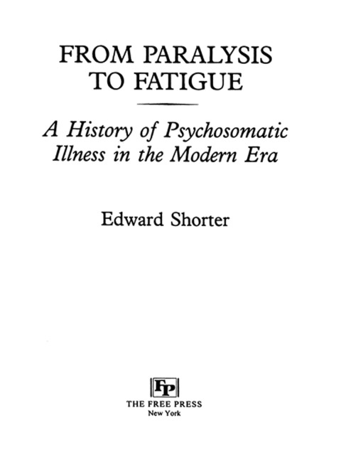Cover image for book From Paralysis to Fatigue