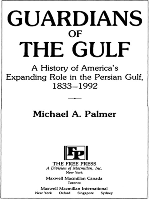 Cover image for book Guardians of the Gulf