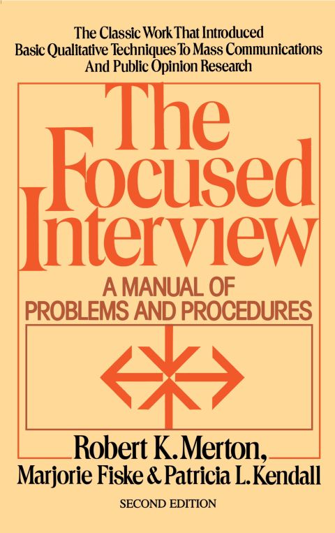 Cover image for book Focused Interview