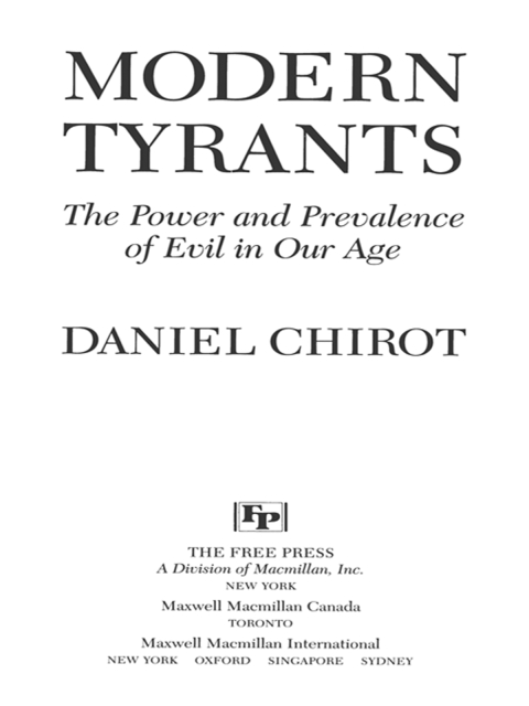Cover image for book Modern Tyrants