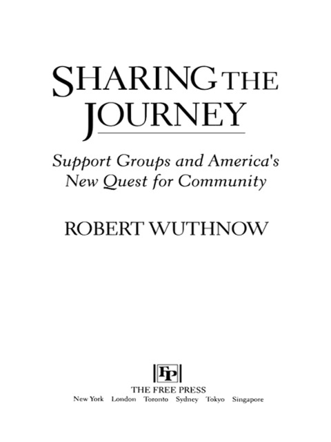 Cover image for book Sharing the Journey