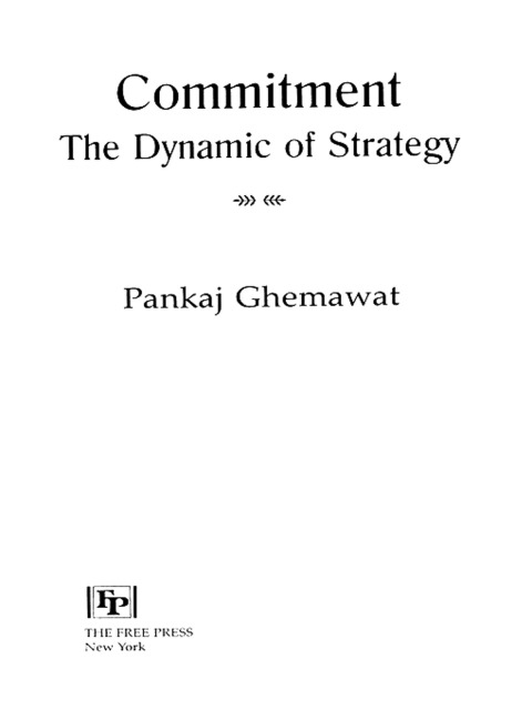 Cover image for book Commitment