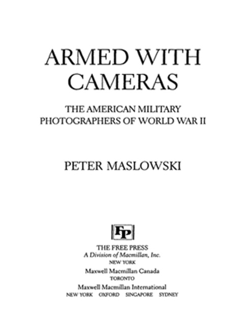 Cover image for book Armed With Cameras