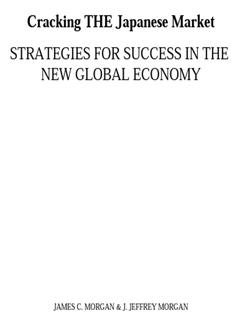Cover image for book Cracking the Japanese Market