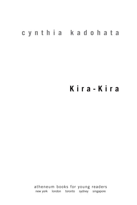 Cover image for book Kira-Kira