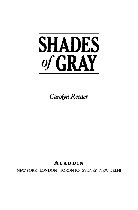 Cover image for book Shades of Gray