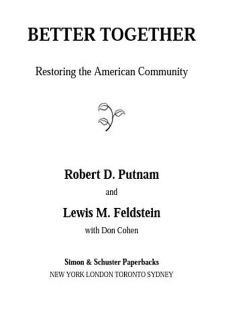 Cover image for book Better Together