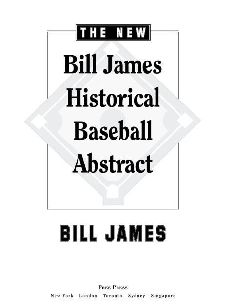 Cover image for book The New Bill James Historical Baseball Abstract